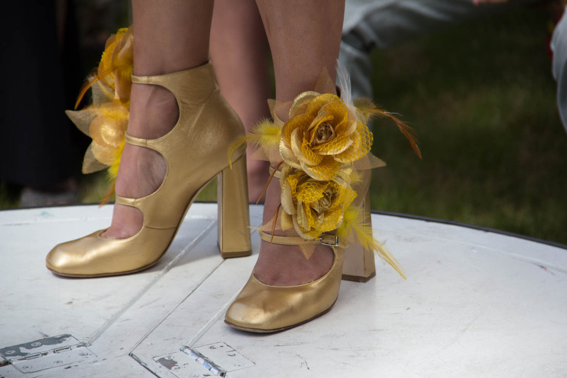 Wedding Photography - pair of weddingshoes